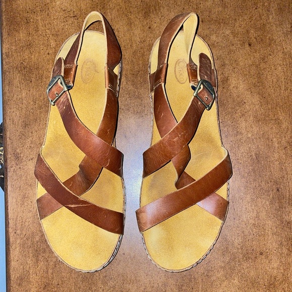 Brown Leather Sandals - Picture 9 of 15